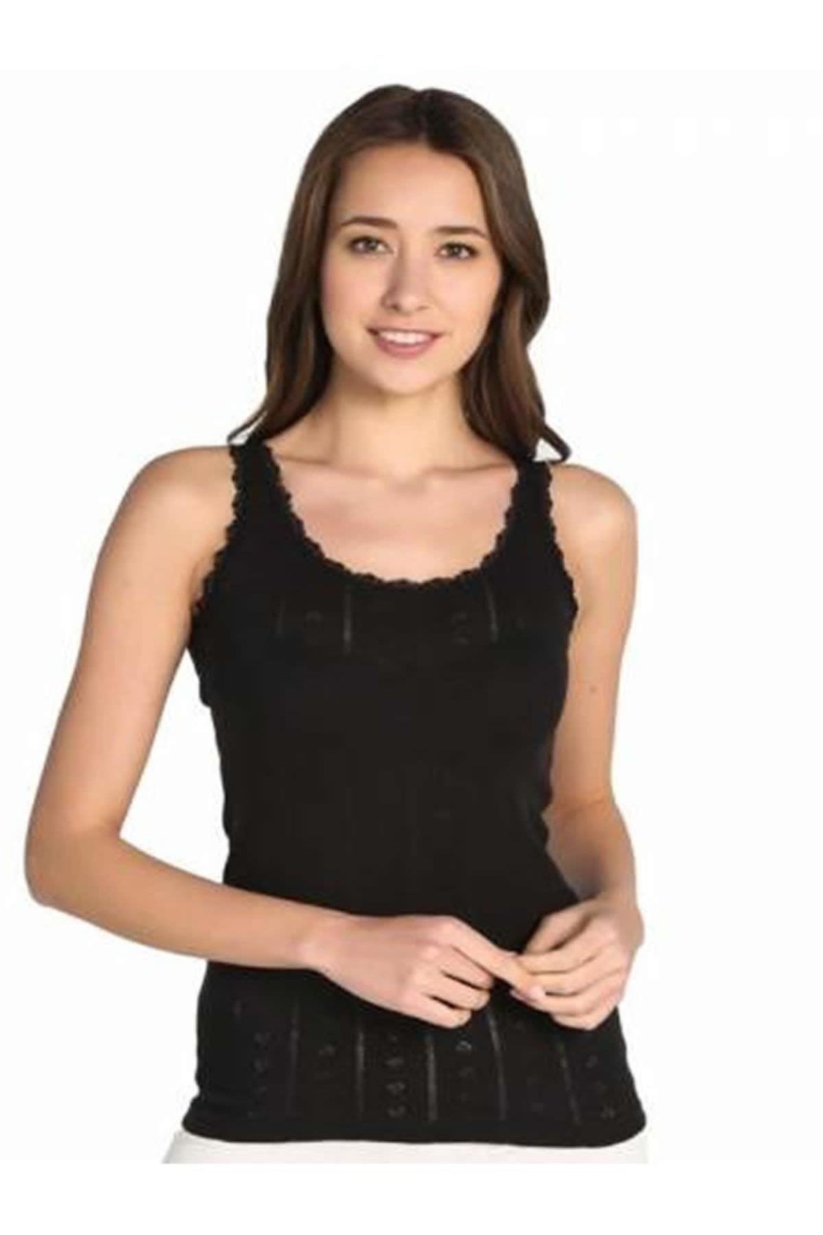 BERRAK 8049 BAYAN ATLET - SİYAH - S